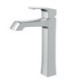 Brass Square Vessel Sink Faucet with Modern Basin Mixer Tap