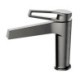 Brass Single Handle Vanity Sink Faucet with Single Hole for Bathroom Sink