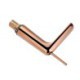 Deck Mounted Bathroom Faucet with Copper Basin