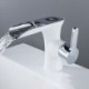 Temperature Digital Display Faucets Solid Brass Basin Taps LED Bathroom Faucet Intelligence