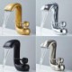 Bathroom Vessel Sink Basin Faucet Special Design Hot & Cold Mixer Taps