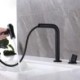 Bathroom Mixer Sink Faucet Pull Out Bathroom Tap Modern Washbasin Faucets