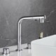 3 Hole Basin Faucet with Pull Down Sprayer Modern Sink Faucet