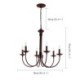 Classical Chandelier Vintage Classy Simple Home Light Dining Room Bedroom Lamp