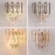 Crystal Wall Light For Bathroom Bedroom Hallway European Wall Sconces