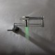 Chrome Swing-arm Wall Mount Kitchen Cold Tap LED Pot Filler Faucet