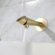 Brass Bathroom Taps Mixer Faucet Wall Mounted Basin Faucet