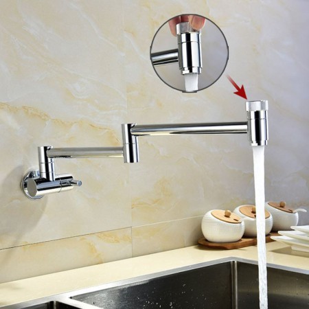 Modern Chrome Kitchen Tap Creative Modern Pot Filler Faucet