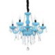 Dining Room Living Room Creative Crystal Chandelier European Elegant Pendant Light