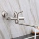 Rotatable Stainless Steel Kitchen Faucet with Faucet Accessory Pipe Fitting Part