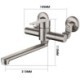 Rotatable Kitchen Faucet Stainless Steel Tap with Extension Pipe Fitting Part