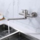 Brushed Stainless Steel Kitchen Faucet Rotatable