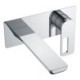 Single Handle Wall Mounted Basin Faucet Bathroom Sink Tap