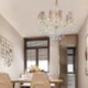 Dining Room Bedroom European Crystal Chandelier Stylish Gold Pendant Light