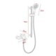 Modern Single Handle Wall Bathtub Filler With Hand Shower Wall Mounted Tub Faucet