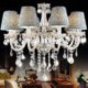 Luxurious Chandelier Lamphade Included K9 Transparent Crystal Chandelier