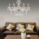 6 Light Vintage Modern Crystal Chandeliers in Crystal Feature Ceiling Light