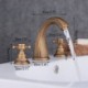 Widespread Bathroom Sink Tap with Luxurious Basin Faucet