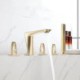 Bathroom Tub Faucet with Handheld Shower Head Modern Bathtub Faucet