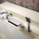 Simple Modern Chrome Plating Bathroom Bathtub Faucet