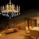 Modern Luxury Crystal Ceiling Light Home Lighting Decoration Light Living Room Lamp