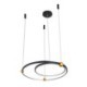 2 Rings LED Circle Pendant Light Fixture