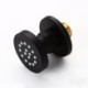 Solid Brass Adjustable Body Spa Jet Black Round Body Sprayer Jet