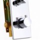 Chrome Thermostatic Shower Valve Solid Brass Shower Valve