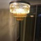 4 Light Elegant Designs Crystal Floor Lamp