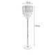 Nordic Light Luxury Crystal Floor Lamp 40*160cm Decorative Standing Light