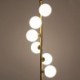 Nordic Bedroom Bedside Light Modern Marble Floor Lamp Glass Ball Standing Luminaire