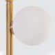 Nordic Bedroom Bedside Light Modern Marble Floor Lamp Glass Ball Standing Luminaire