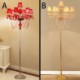 7 Light Cozy Elegant Modern Creative Crystal Floor Lamp for Living Room Bedroom