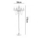 7 Light Cozy Elegant Modern Creative Crystal Floor Lamp for Living Room Bedroom