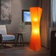 Foot Pedal Reading Lamp For Bedroom Modern Floor Lamp With Lantern Shade