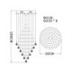 Grand Raindrop Ceiling Light Fixture For Foyer Staircase Luxury Crystal Chandelier Lighting