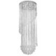 Raindrop Crystal Chandelier Flush Mount Ceiling Light For Living Room