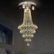 For Duplex Stairs, Modern Crystal Chandelier Contemporary Elegant Ceiling Light Fixture