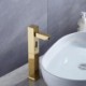 Brass Infrared Motion Sensor Bathroom Faucet Cold Tap