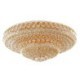 European Round Flush Mounted Lighting Living Room Hotel Lobby Luxury LED Crystal Ceiling Light