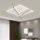 Nordic Led Ceiling Light Art Clock Design Ceiling Lamp For Living Room Bedroom