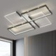 LED Flush Mount Ceiling Light For Living Room Modern Square Ceiling Lamp