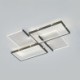 LED Flush Mount Ceiling Light For Living Room Modern Square Ceiling Lamp