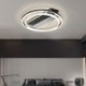 LED Flush Mount Ceiling Light With Two Ring Circles