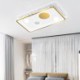 LED Rectangular Design Acrylic Decor Light For Bedroom Living Room Ceiling Lamp