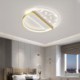 Acrylic Circular Ceiling Lamp For Bedroom Study Living Room Modern Ceiling Light