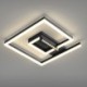 Simplicity Acrylic Surface Mount Panel Light Modern Led Ceiling Lamp Black White