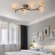 Branch Flush Mount Glass Globe Ceiling Light Living Room Bedroom Modern Minimalist