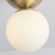 Aisle Lighting Nordic Brass Mini Flush Mount Ceiling Light Foyer Hallway