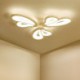 Living Room Dining Room Modern Simple LED Flush Mount Acrylic Petal Shape Ceiling Light